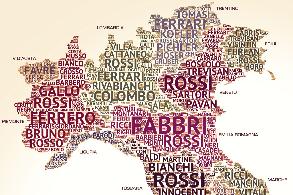 Os Sobrenomes Italianos Mais Comuns No Brasil Da Italia Cidadania